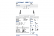 Dyno Roller Order Form CAP