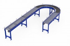 DYNO Tranzband roller conveyor band driven 18