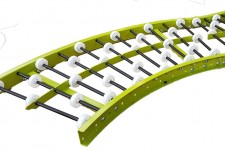 Dyno Conveyors Skatewheel Section Gravity Conveyor
